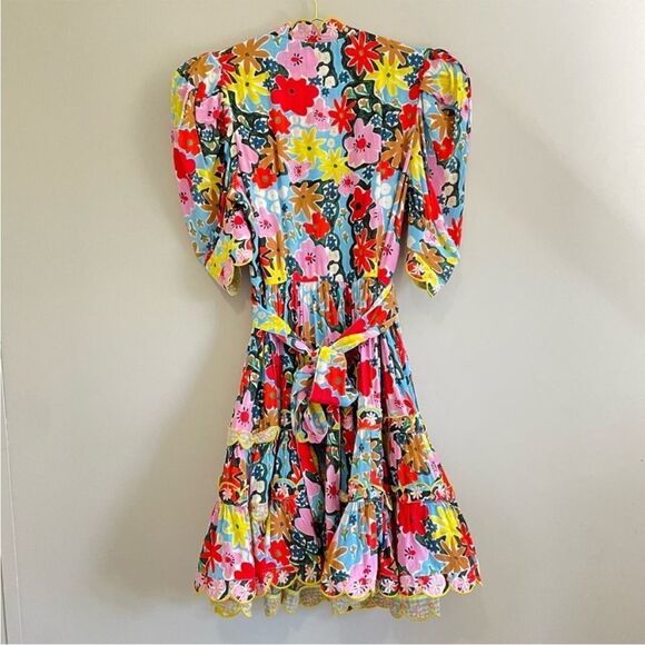 Celia B Aila Floral Tiered Mini Dress - Picture 9 of 9